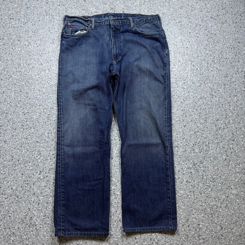 Vintage Polo Ralph Lauren 867 Classic Jeans Men's 38x30 Dark Wash Preppy RL